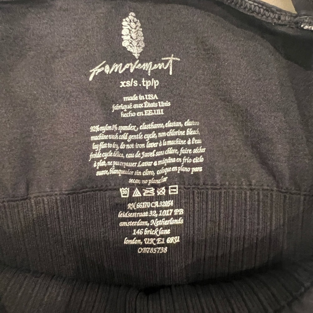 NWOT - Free People Movement Good Karma Crop Tank - Picture 6 of 6